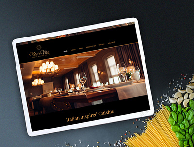 www.karamia.ca design restaurant ui website
