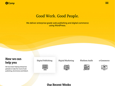 IT Company Website graphic design ui web design