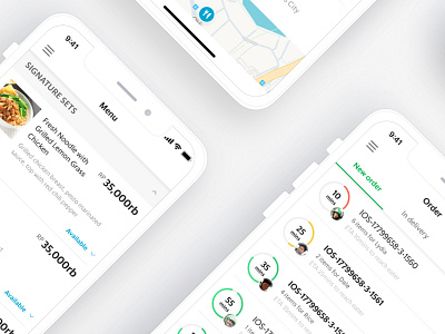 Designing entire experience for GrabFood merchant app v1.0