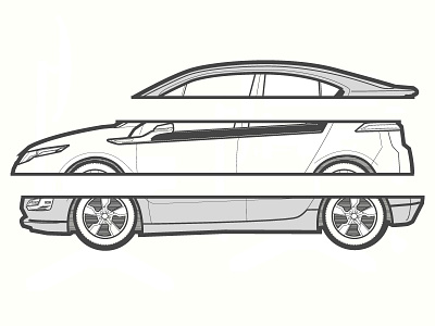 Chevrolet Volt Illustration
