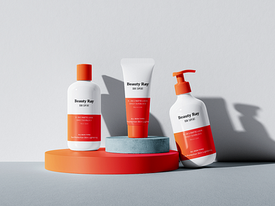 Sunscreen Packaging & Rebrand branding design graphic design illustration rebrand sunscreen sunscreen rebrand typography
