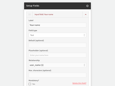 Form layout tool