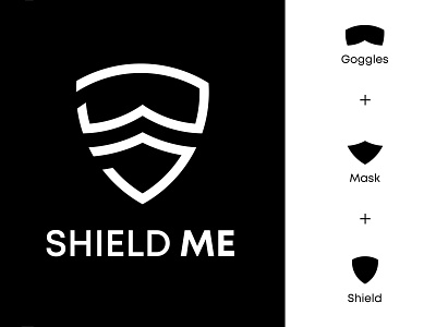 Logo Design for a company Shield ME branding design illustration illustrator lettering logo minimal minimalistic typogaphy typography ui ux vector