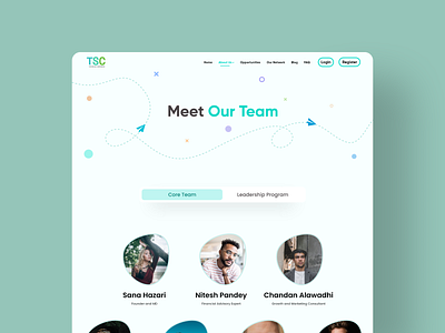 About us | Team page | The Social Corporate redesign simple ui uiux ux web design website website design website redesign