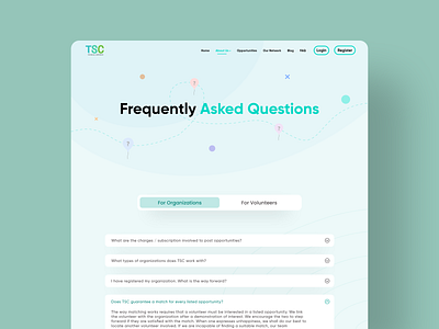 Frequently Asked Questions | The Social Corporate faq minimal simple ui uiux ux web design website design website redesign
