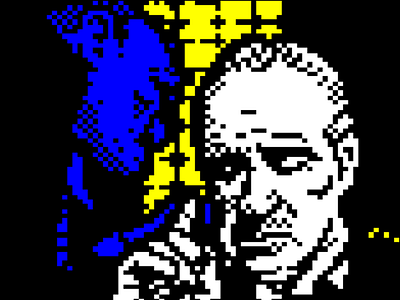 Godfather 3 bit teletext