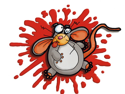 Mouse Splat By Horsenburger