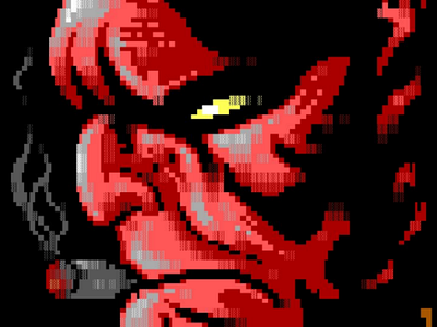 Ansi hellboy