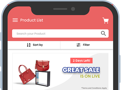 Shopping Mobile Application - Ui Design