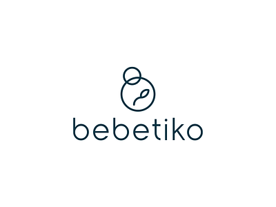 bebetiko logo baby branding design drawing illustration logo organic sustainable