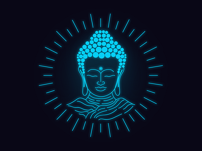 Neon Budha