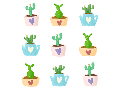 Cactus. art artist bookillustration illustration illustrator procreate procreate app procreate art stickers