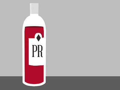 PR booze bottle possible copyright infringement project