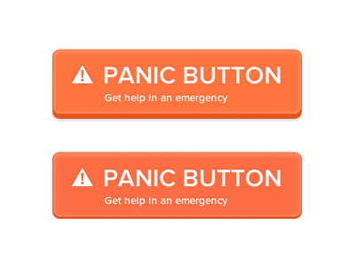 Support Page : Panic Button angry button css3 help launch nukes support tactile