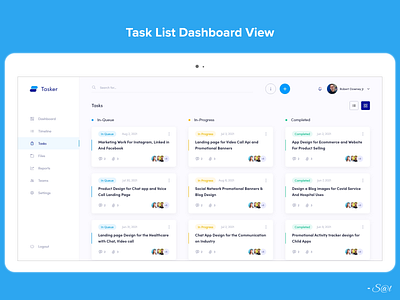 Task List View_Dashboard