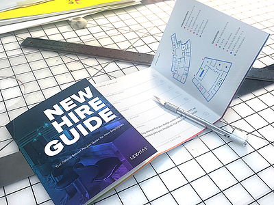 New Hire Guide Prototype booklet employee pamphlet