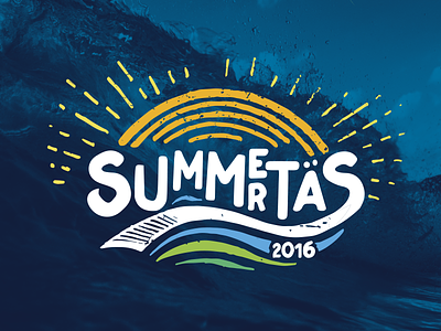 Summertas 2016 beach brand logo summer