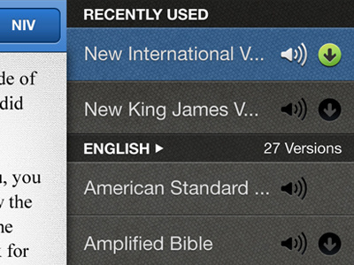 Bible Gateway iPhone Translations