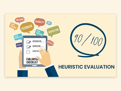 UX - Heuristic Evaluation adobe adobe illustration comic design evaluation feedback flat material ux vector