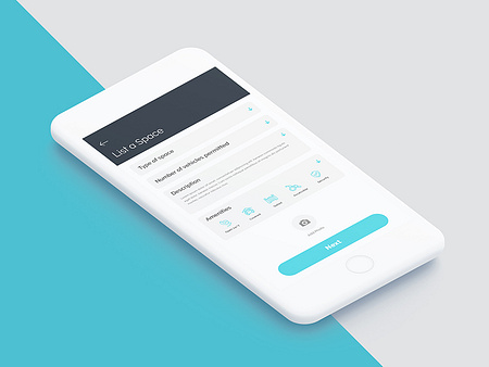 Parking App UI by Azad on Dribbble