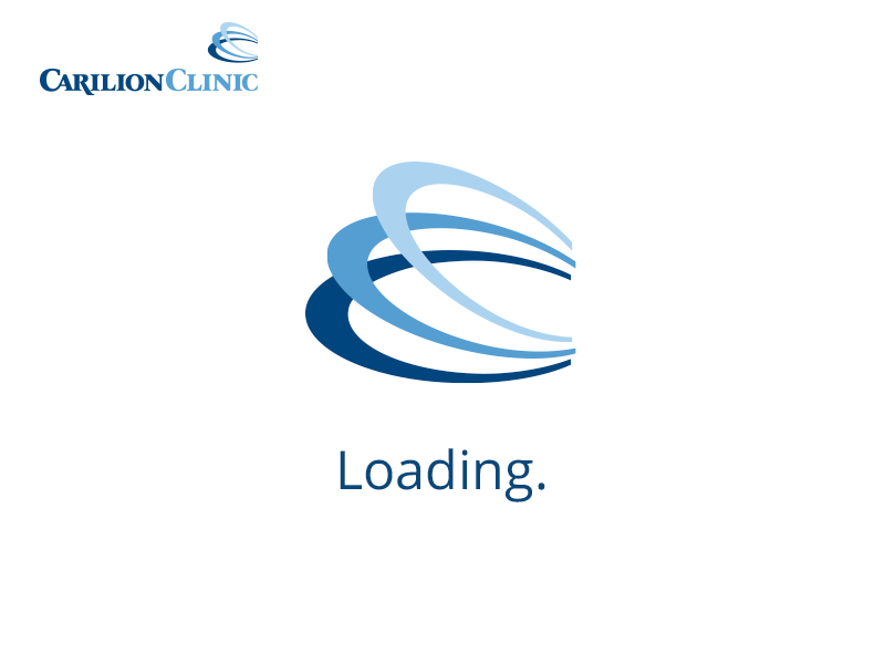 Carilion Clinic Loading Icon