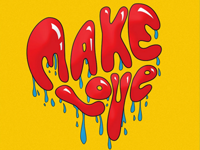 Love: Make Some hand lettering love typography