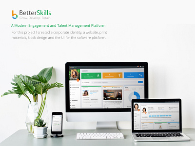BetterSkills Designs user interface website website design