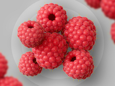 Raspberry 3d arnold cinema 4d daily design flat houdini illustration illustrator minimal