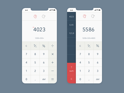 Daily UI #004 — Calculator