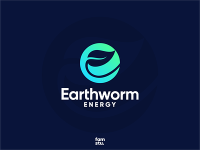 Earthworm Energy branding consulting design designlogo energy energy consulting environment feminine green energy illustration leaf logo logotype modern simple simplemakeitperfect