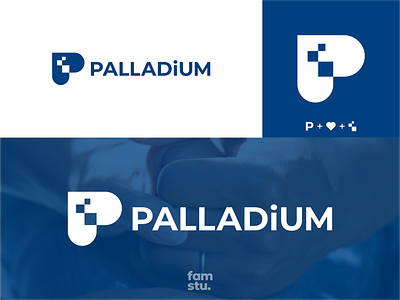 PALLADiUM branding design designlogo illustration logo logotype modern simple simplemakeitperfect ui