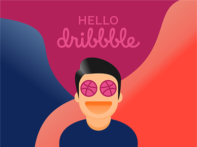 Hello Dribble character first shoot hello dribble simple