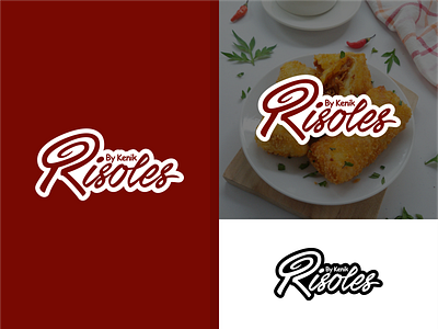 Risoles branding designlogo feminine food foodanddrink logo simple simplemakeitperfect typography