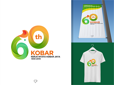 KOBAR 60 TH ANNIVERSARY LOGO