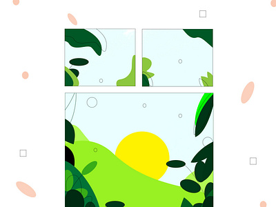 window design illustration minimal