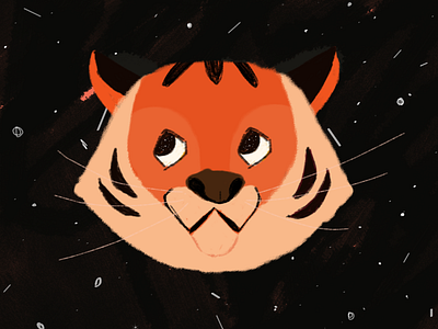 Tiger 🐯 digitalart graphic design illustration