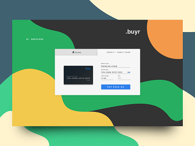 Checkout Page | .buyr app design checkout page figma ui user interface