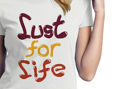 Lust For Life Logo design graphic handmade logo