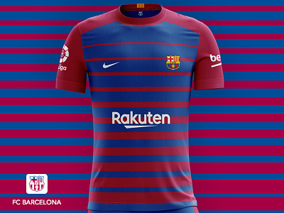 Concept uniform FC Barcelona barcelona concept fcbarcelona football jersey kit soccer messi mockup photosohop uniform