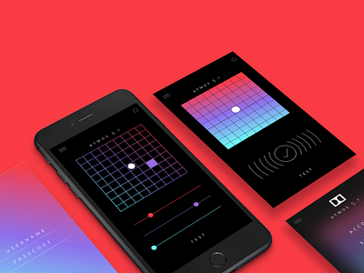 Atmos speaker UI design ui uidesign uiux wireframe