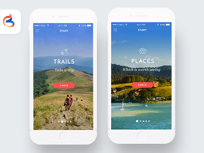 Main Menu - Tourist App - Bieszczady Borderland