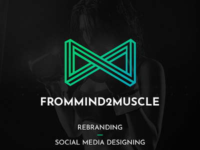 Rebranding - Frommind2muscle branding design illustration logo typography uidesign