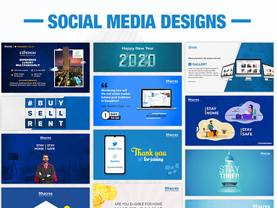 99acres - Social Media Designs