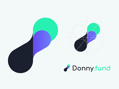 Donny.fund logo design - Crowdfunding for software