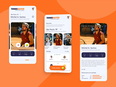 Tennis Match Concept Animation 2d animation interactivity microinteraction motion motion design ui animation ux motion