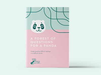 Piccoluna Book Concept book branding cat concept forest panda pink publisher questions