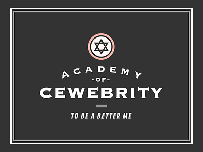 Cewebrity Academy Logo icon logo