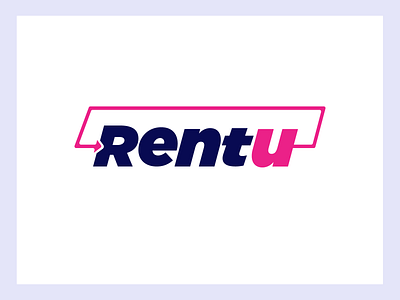 Rentu Logo logo typography vector