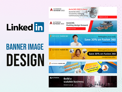 LinkedIn Banner Design branding graphic design logo