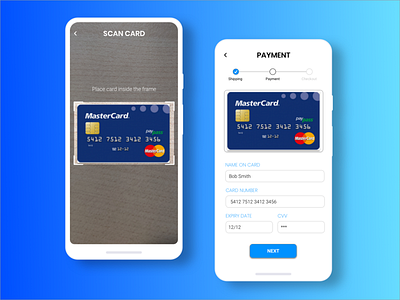 Daily UI Challenge #002 app checkout page credit card credit card check out credit card scan dailyui dailyui002 design ux
